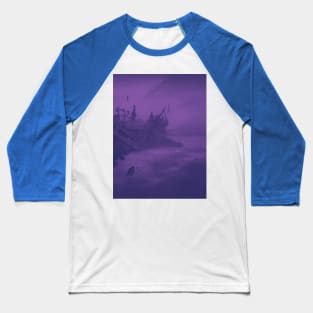 Dimensionality vs Rhubarb Baseball T-Shirt